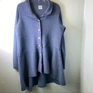 ***C.M.C by Colour Me Cotton Ribbed Jacket***L